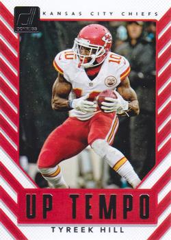2017 Donruss - Up Tempo #2 Tyreek Hill Front