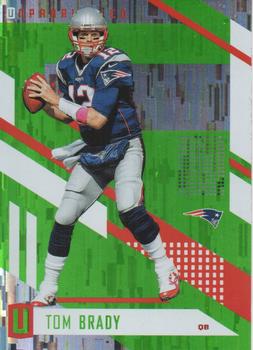 2017 Panini Unparalleled - Lime Green #1 Tom Brady Front