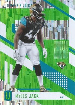 2017 Panini Unparalleled - Lime Green #69 Myles Jack Front