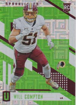 2017 Panini Unparalleled - Lime Green #114 Will Compton Front