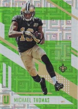 2017 Panini Unparalleled - Lime Green #160 Michael Thomas Front