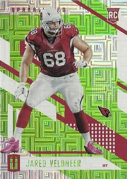 2017 Panini Unparalleled - Lime Green #183 Jared Veldheer Front
