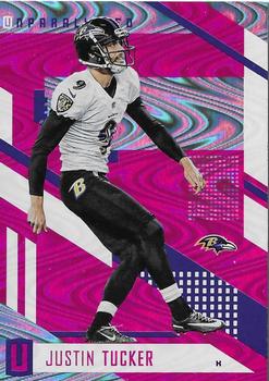 2017 Panini Unparalleled - Pink #34 Justin Tucker Front