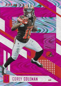 2017 Panini Unparalleled - Pink #44 Corey Coleman Front