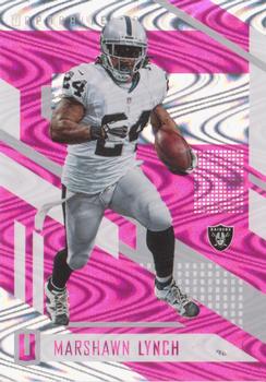 2017 Panini Unparalleled - Pink #82 Marshawn Lynch Front