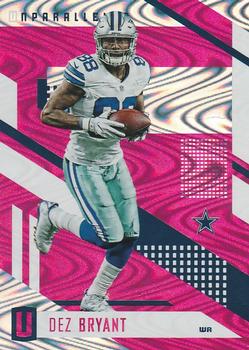 2017 Panini Unparalleled - Pink #100 Dez Bryant Front