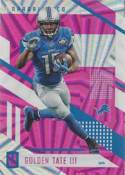 2017 Panini Unparalleled - Pink #128 Golden Tate III Front