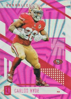 2017 Panini Unparalleled - Pink #191 Carlos Hyde Front