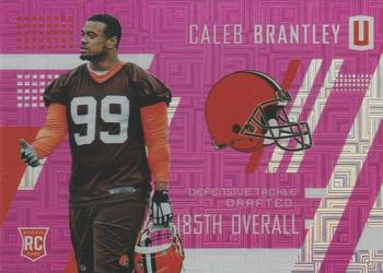 2017 Panini Unparalleled - Pink #247 Caleb Brantley Front