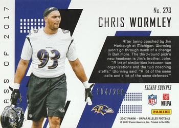 2017 Panini Unparalleled - Pink #273 Chris Wormley Back