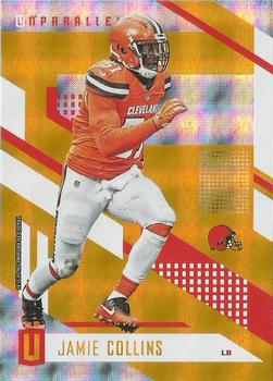 2017 Panini Unparalleled - Yellow #46 Jamie Collins Front