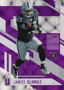 2017 Panini Unparalleled - Purple #84 Jamize Olawale Front