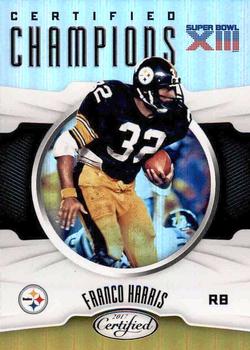 2017 Panini Certified - Certified Champions #CC-FH Franco Harris Front