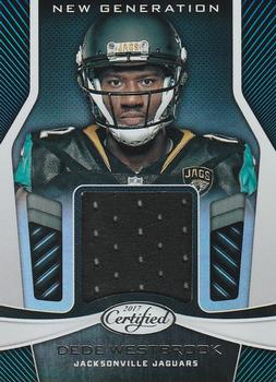 2017 Panini Certified - New Generation Jerseys Mirror #NG-DDW Dede Westbrook Front