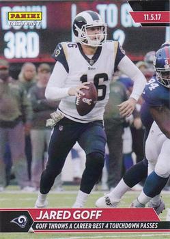 2017 Panini Instant NFL #77 Jared Goff Front