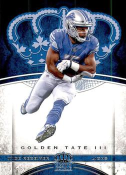 2017 Panini Crown Royale #15 Golden Tate III Front