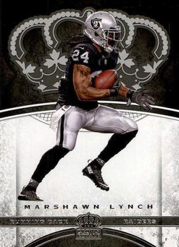 2017 Panini Crown Royale #60 Marshawn Lynch Front
