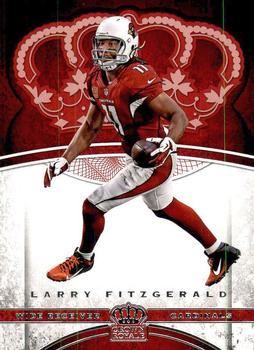 2017 Panini Crown Royale #74 Larry Fitzgerald Front