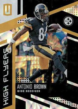 2017 Panini Unparalleled - High Flyers #HF-AB Antonio Brown Front