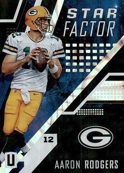 2017 Panini Unparalleled - Star Factor #SF-AR Aaron Rodgers Front