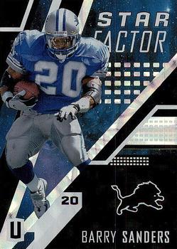 2017 Panini Unparalleled - Star Factor #SF-BS Barry Sanders Front
