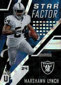 2017 Panini Unparalleled - Star Factor #SF-ML Marshawn Lynch Front