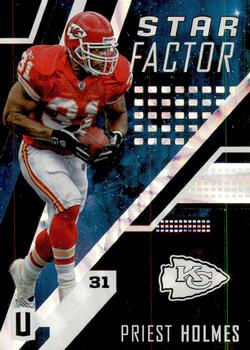 2017 Panini Unparalleled - Star Factor #SF-PH Priest Holmes Front