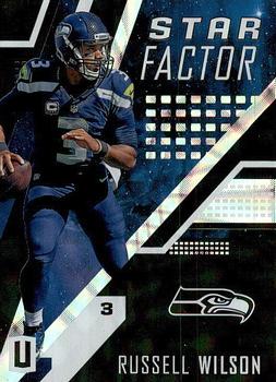 2017 Panini Unparalleled - Star Factor #SF-RW Russell Wilson Front