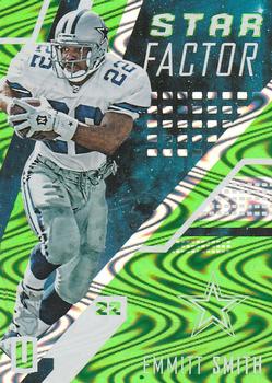2017 Panini Unparalleled - Star Factor Lime Green #SF-ES Emmitt Smith Front