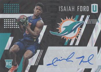 2017 Panini Unparalleled - Class of 2017 Rookie Autographs #221 Isaiah Ford Front