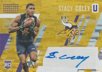 2017 Panini Unparalleled - Class of 2017 Rookie Autographs Yellow #219 Stacy Coley Front