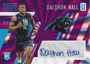 2017 Panini Unparalleled - Class of 2017 Rookie Autographs Purple #271 Daeshon Hall Front