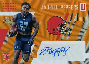 2017 Panini Unparalleled - Class of 2017 Rookie Autographs Orange #252 Jabrill Peppers Front