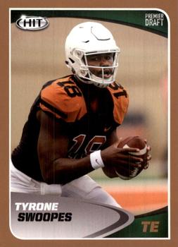 2017 SAGE HIT - Gold #17 Tyrone Swoopes Front