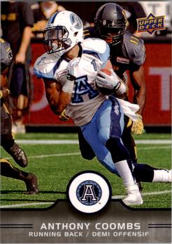 2016 Upper Deck CFL #99 Anthony Coombs Front
