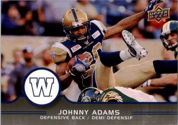 2016 Upper Deck CFL #117 Johnny Adams Front