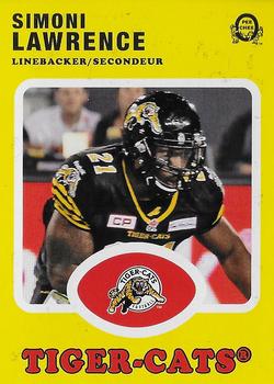2016 Upper Deck CFL - O-Pee-Chee #2 Simoni Lawrence Front