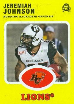 2016 Upper Deck CFL - O-Pee-Chee #42 Jeremiah Johnson Front
