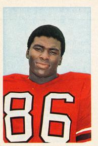 1971 NFLPA Wonderful World Stamps #9 Jim Mitchell Front