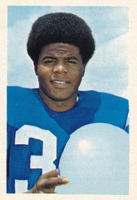 1971 NFLPA Wonderful World Stamps #21 Eddie Hinton Front