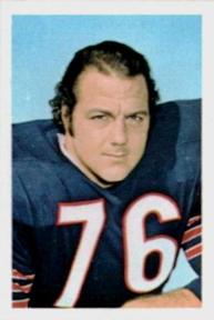 1971 NFLPA Wonderful World Stamps #59 Bill Staley Front