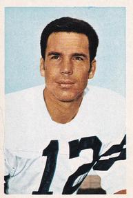 1971 NFLPA Wonderful World Stamps #105 Roger Staubach Front