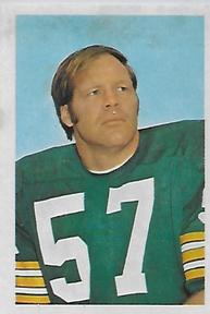 1971 NFLPA Wonderful World Stamps #137 Ken Bowman Front