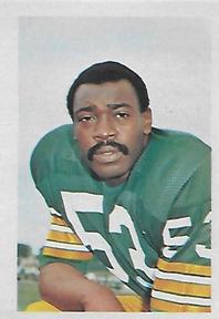 1971 NFLPA Wonderful World Stamps #138 Fred Carr Front