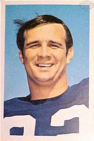 1971 NFLPA Wonderful World Stamps #218 Paul Krause Front