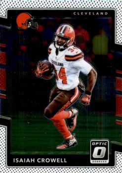 2017 Donruss Optic #12 Isaiah Crowell Front