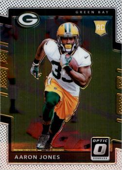 2017 Donruss Optic #135 Aaron Jones Front