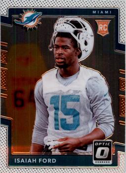 2017 Donruss Optic #137 Isaiah Ford Front