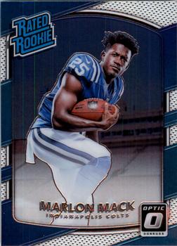 2017 Donruss Optic #152 Marlon Mack Front