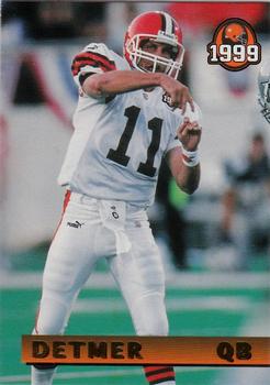 1999 Giant Eagle Cleveland Browns - Gold #1 Ty Detmer Front